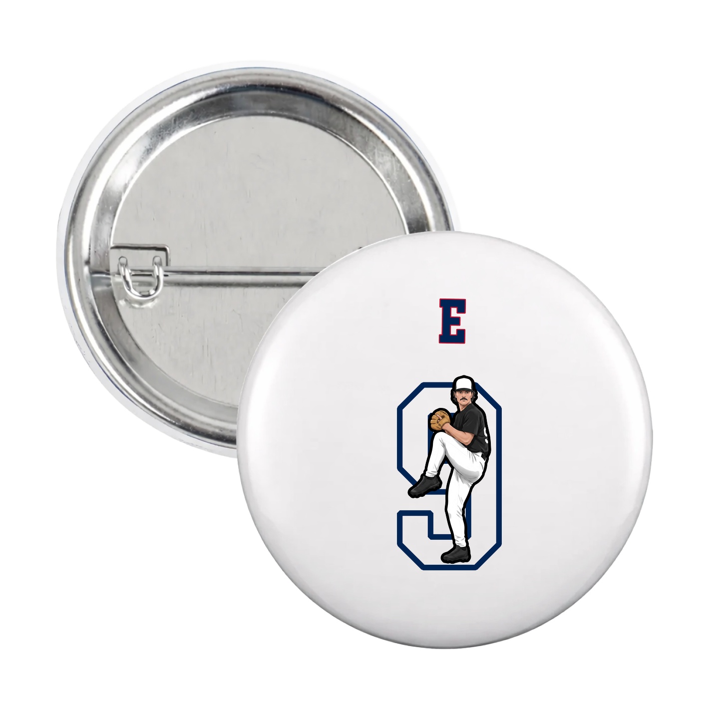 Game Day Button — Shirsey Arch in White