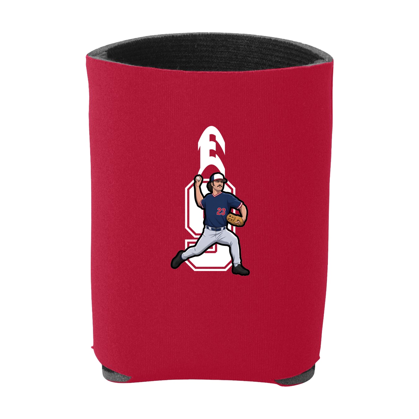 Can Holder — Number in Red