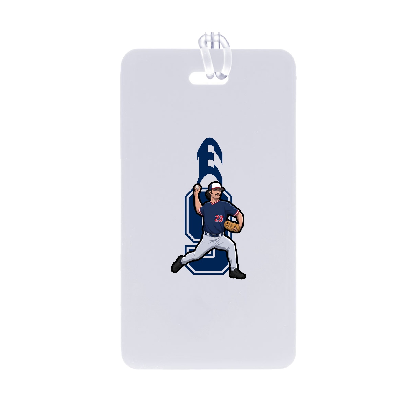 Bag Tag — Number in Classic