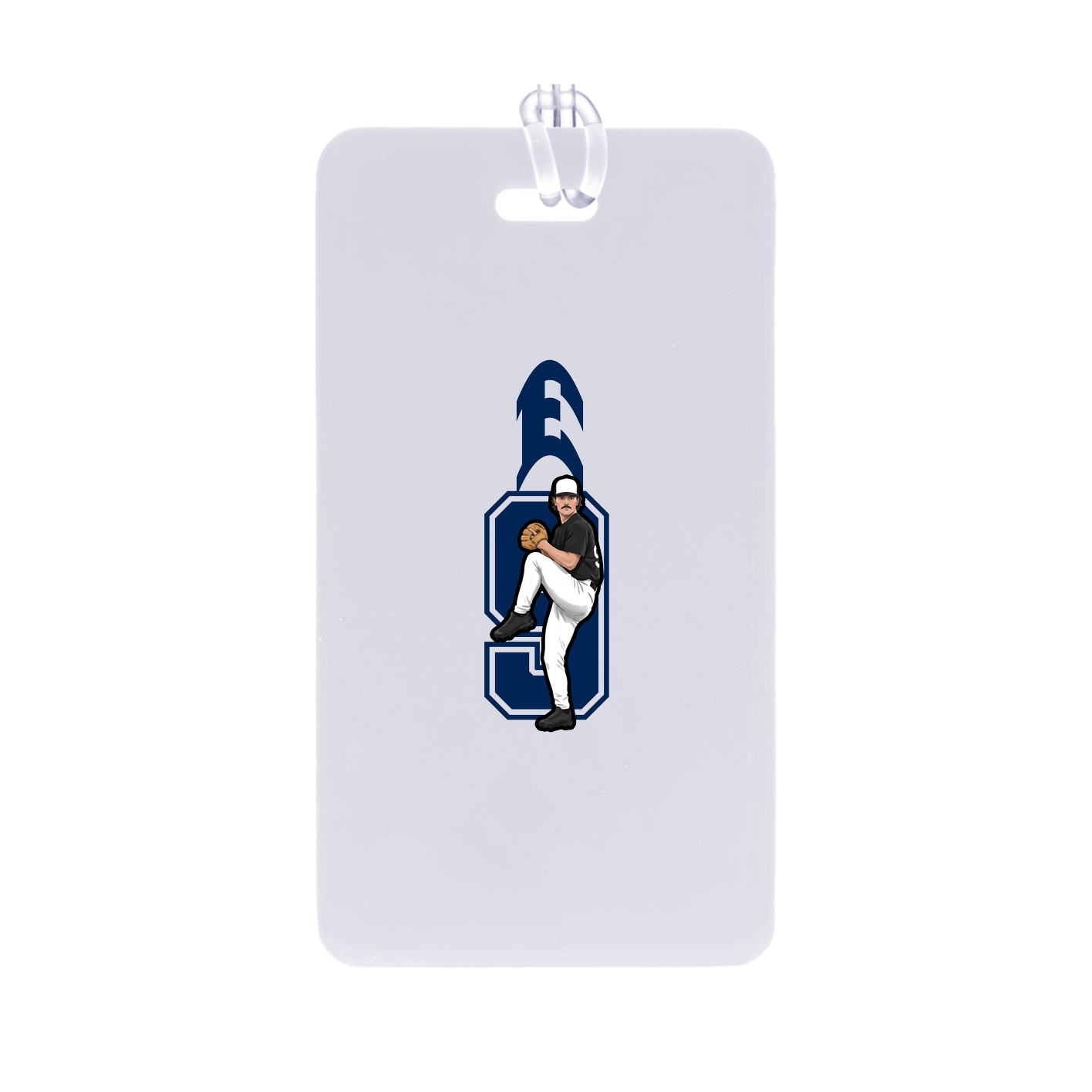 Bag Tag — Number in Classic