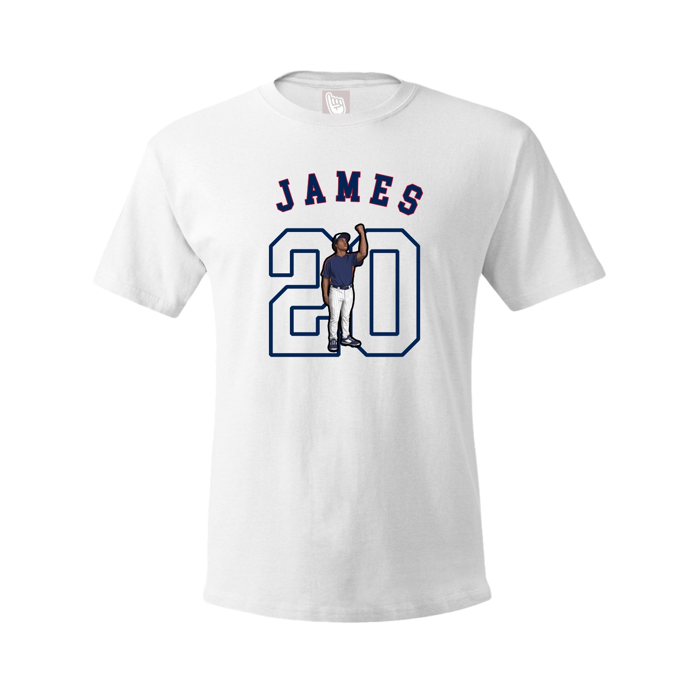 Youth Tee — Shirsey Arch in White