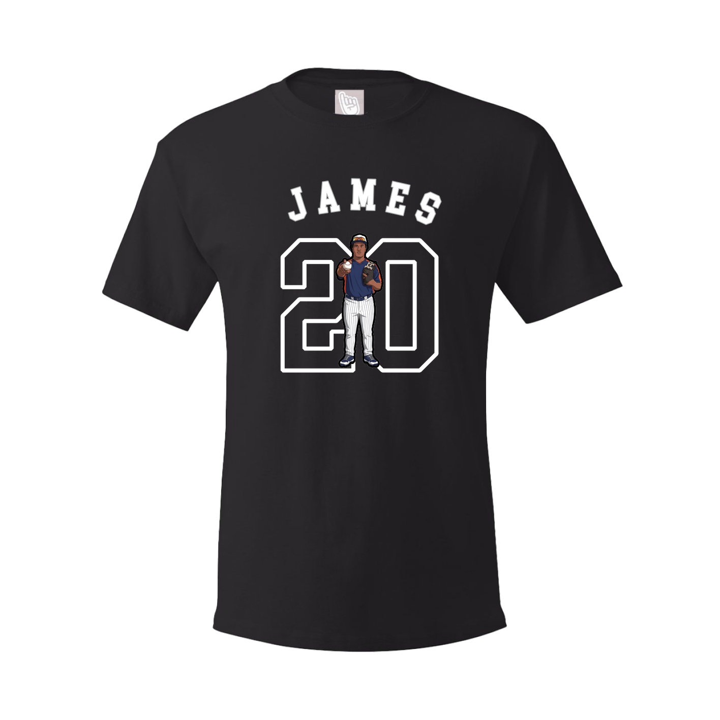 Youth Tee — Shirsey Arch in Black