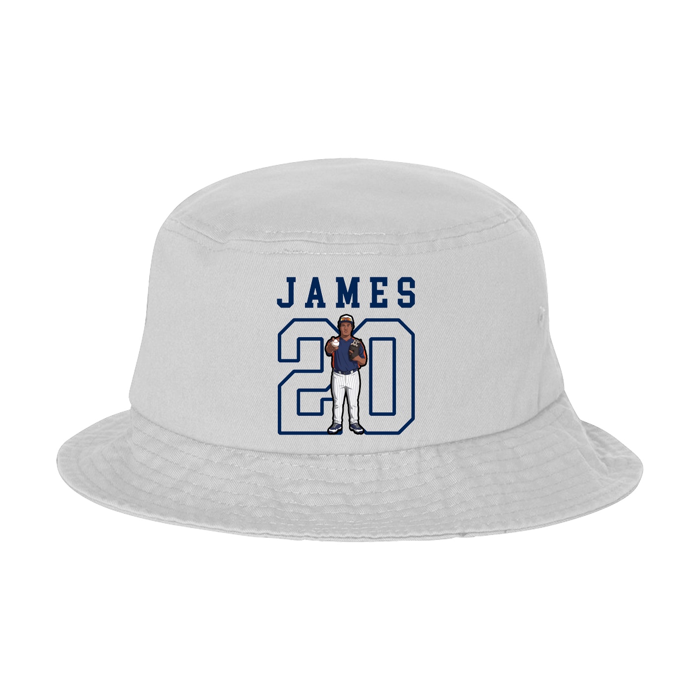 Bucket Cap — Shirsey in White