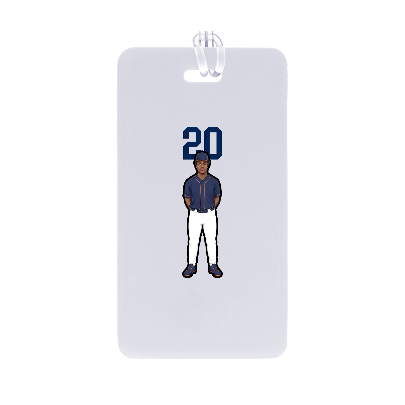 Bag Tag — Number Top in Classic