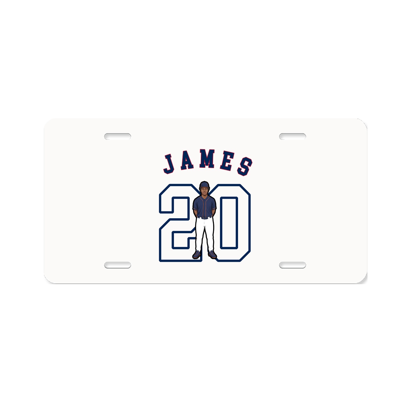 License Plate — Shirsey Arch in Classic