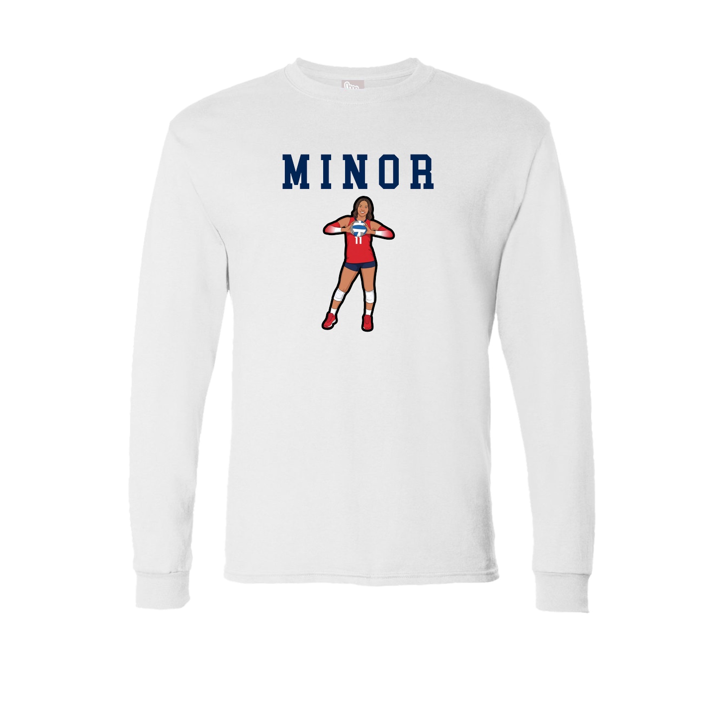 Long Sleeve Tee — Shirsey in White