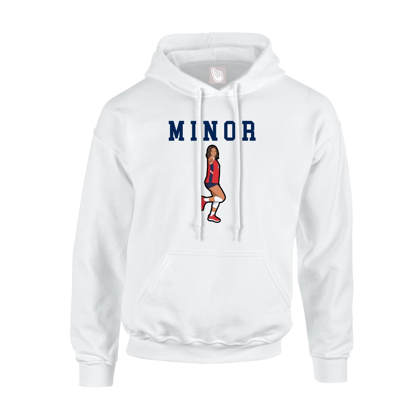 Youth Hoodie — Shirsey in White