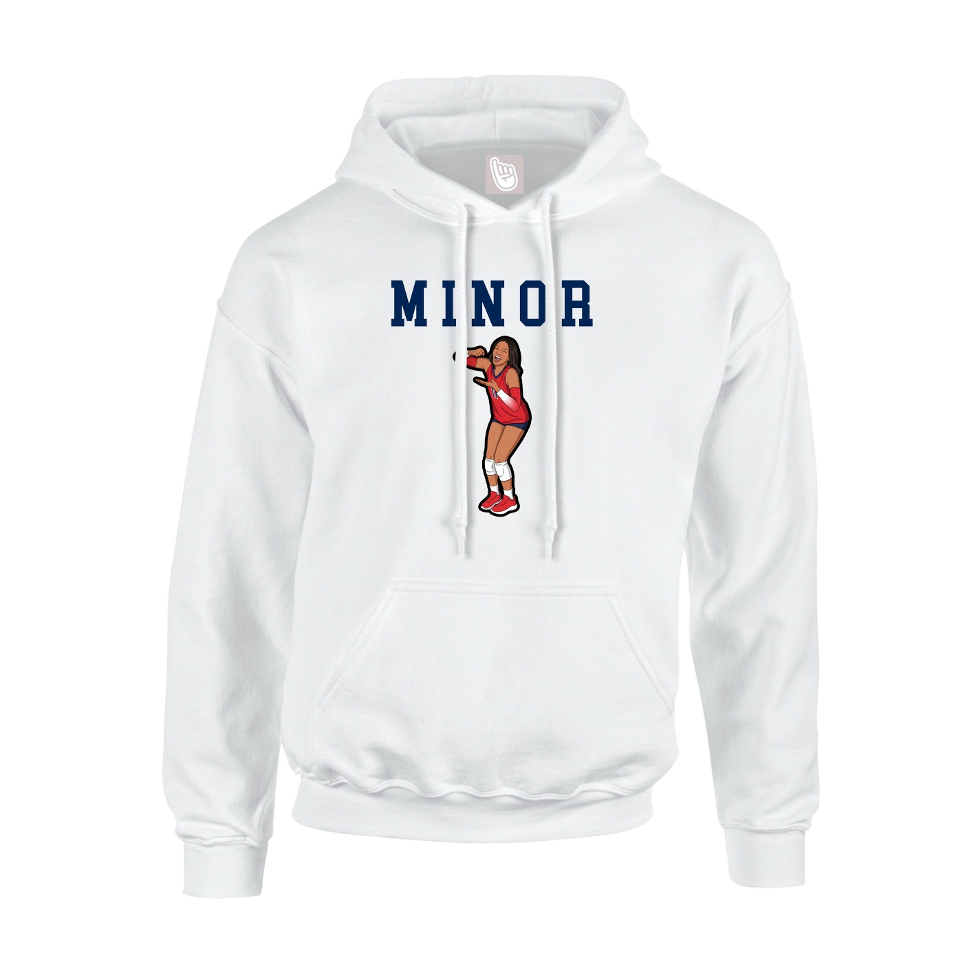 Youth Hoodie — Shirsey in White