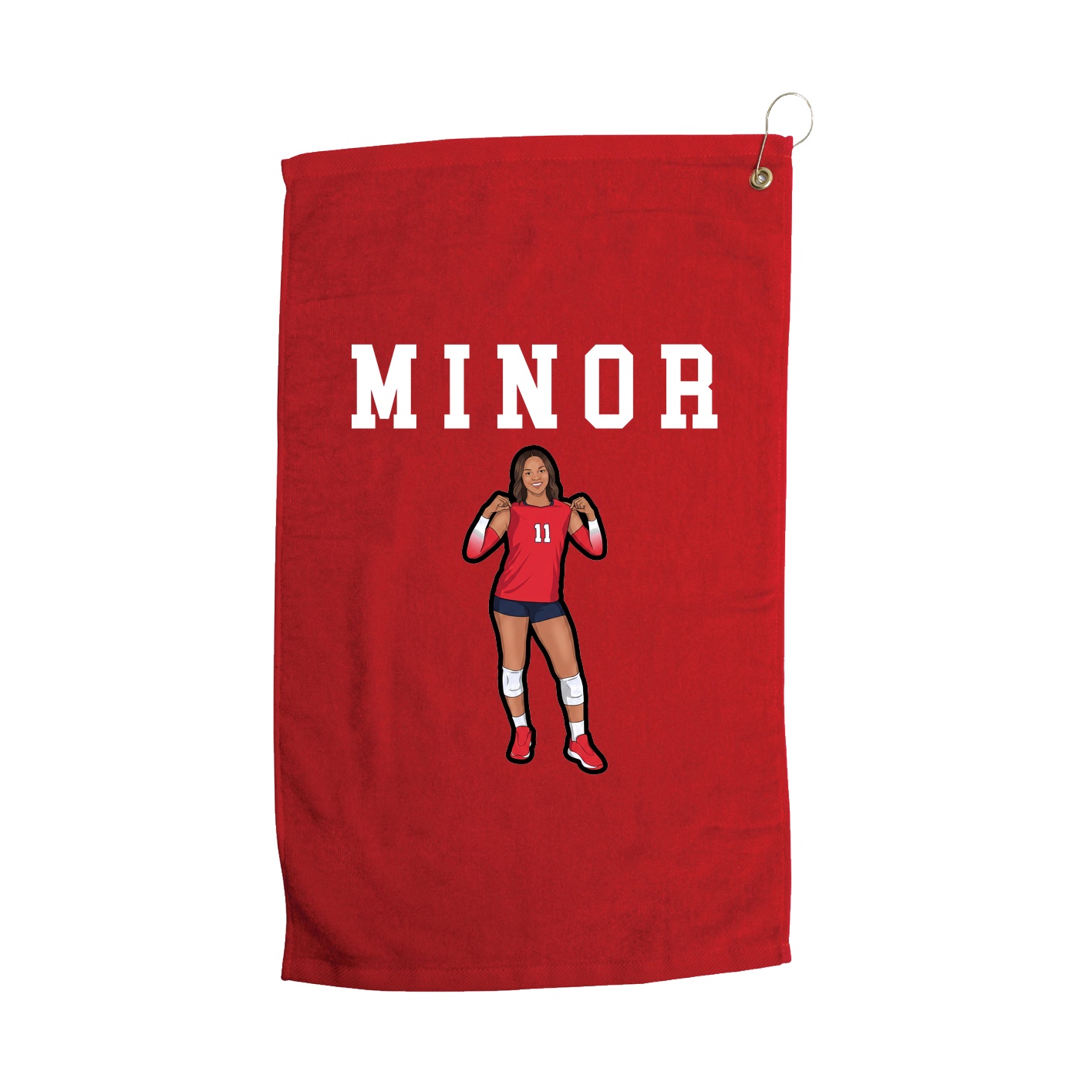 Golf Towel — Shirsey in Red