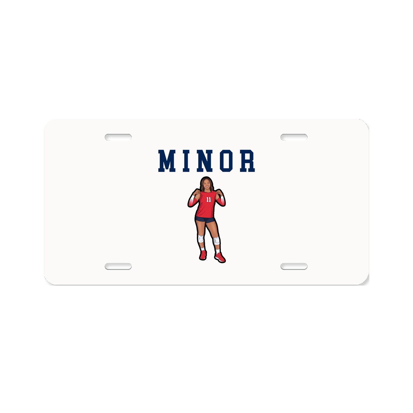License Plate — Shirsey in Classic