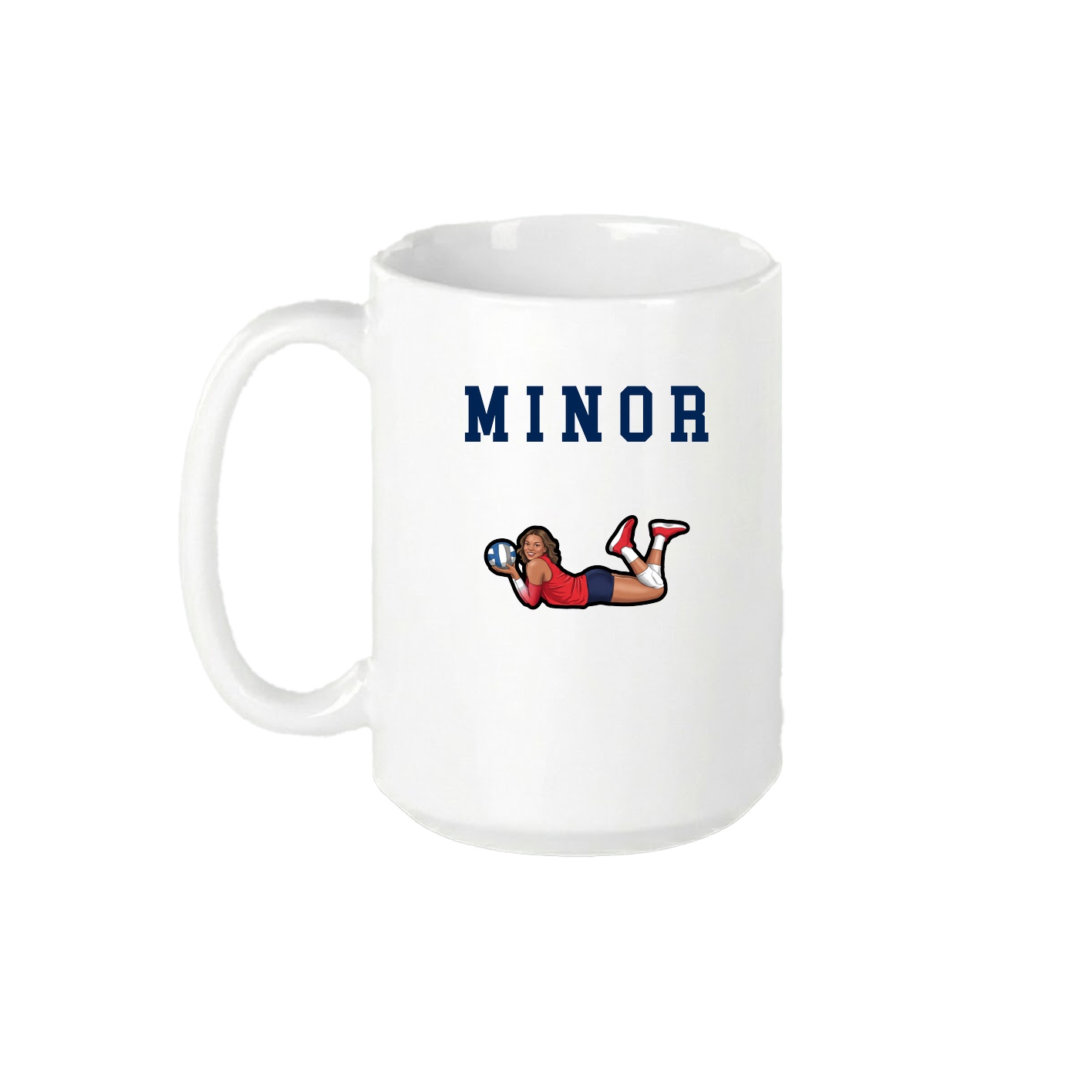 15oz Coffee Mug — Shirsey in White