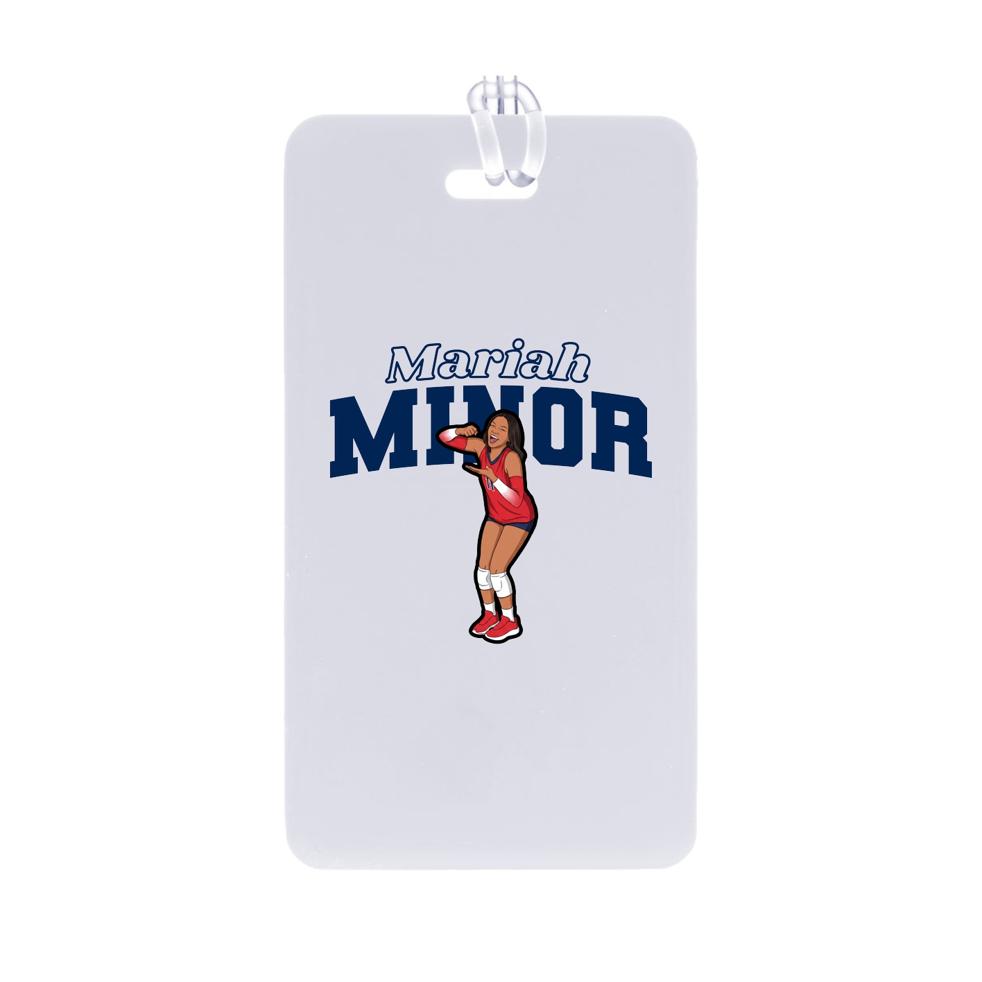 Bag Tag — Name Arch in Classic