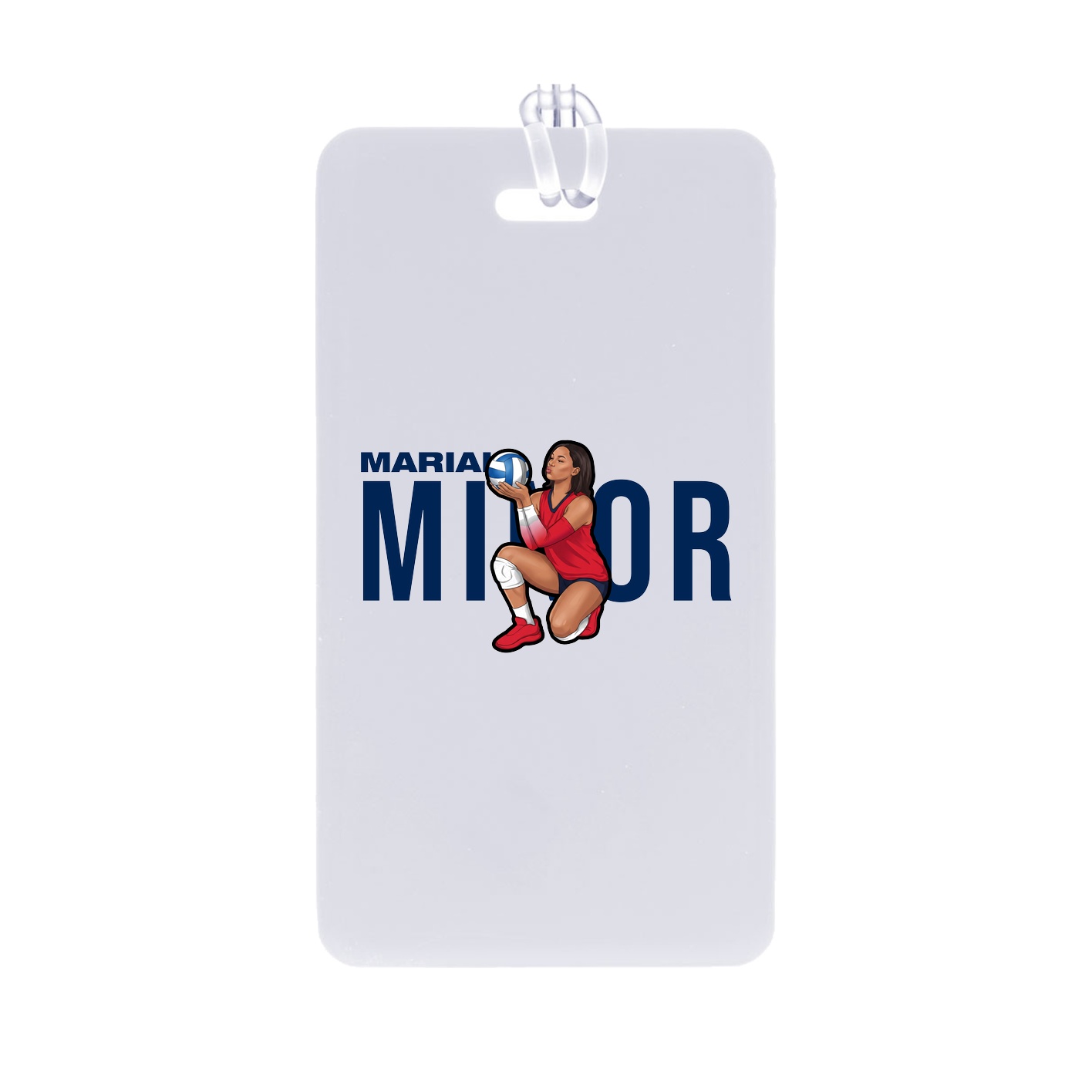 Bag Tag — Player Name in Classic