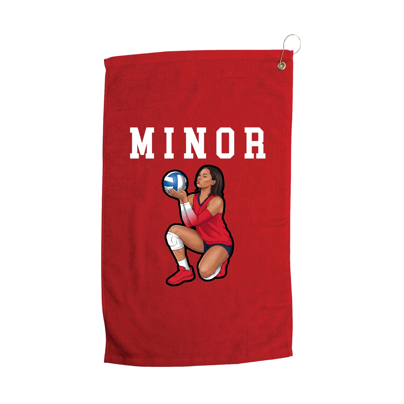 Golf Towel — Shirsey in Red