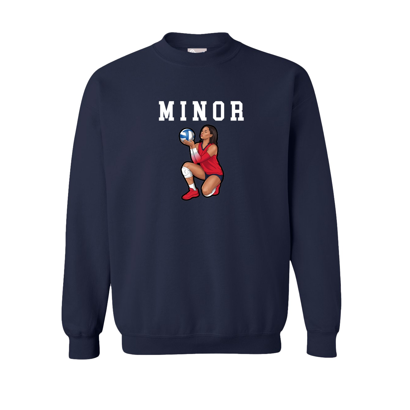 Fleece Crew — Shirsey in Navy