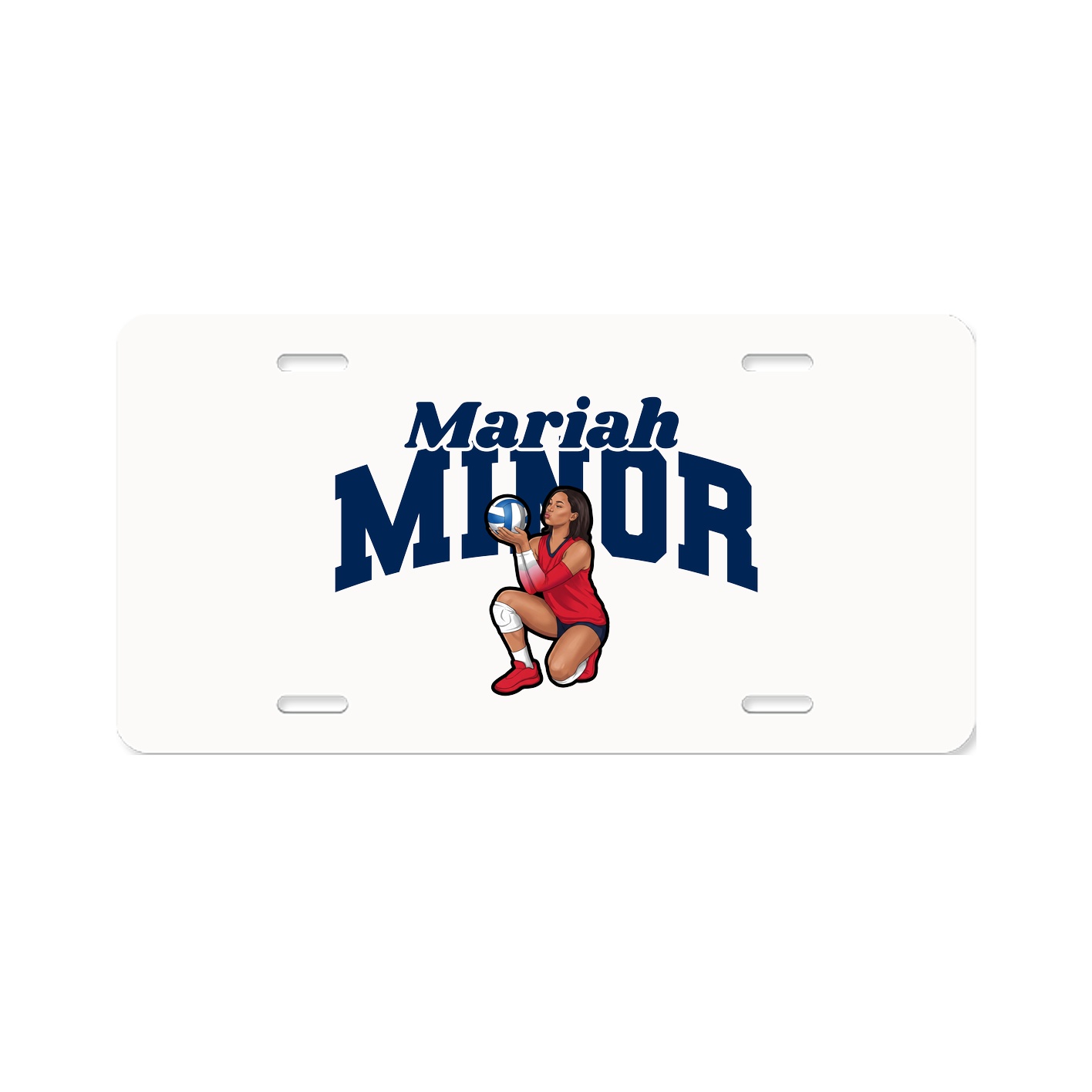 License Plate — Signature Arch in Classic