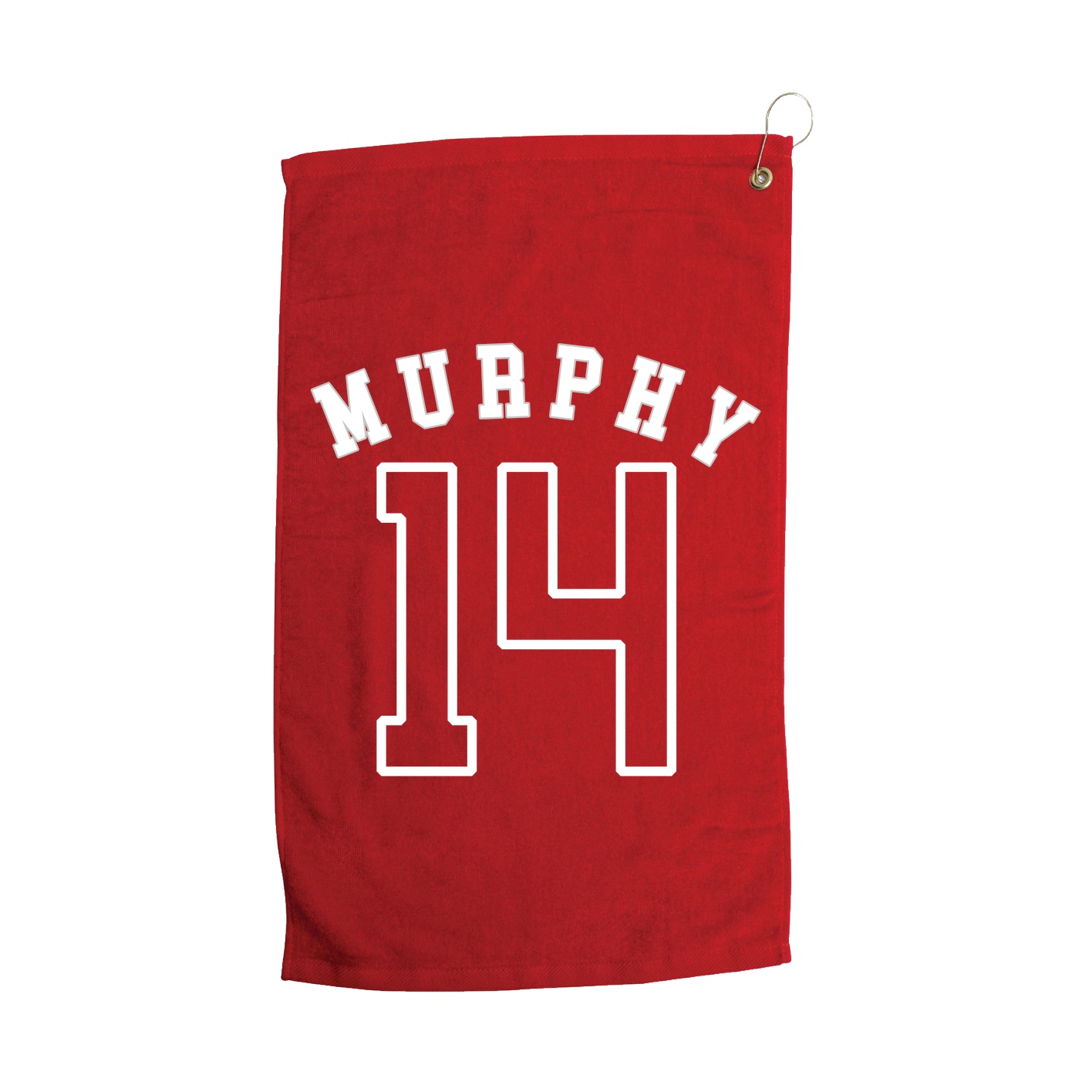 Golf Towel — Shirsey Arch in Red