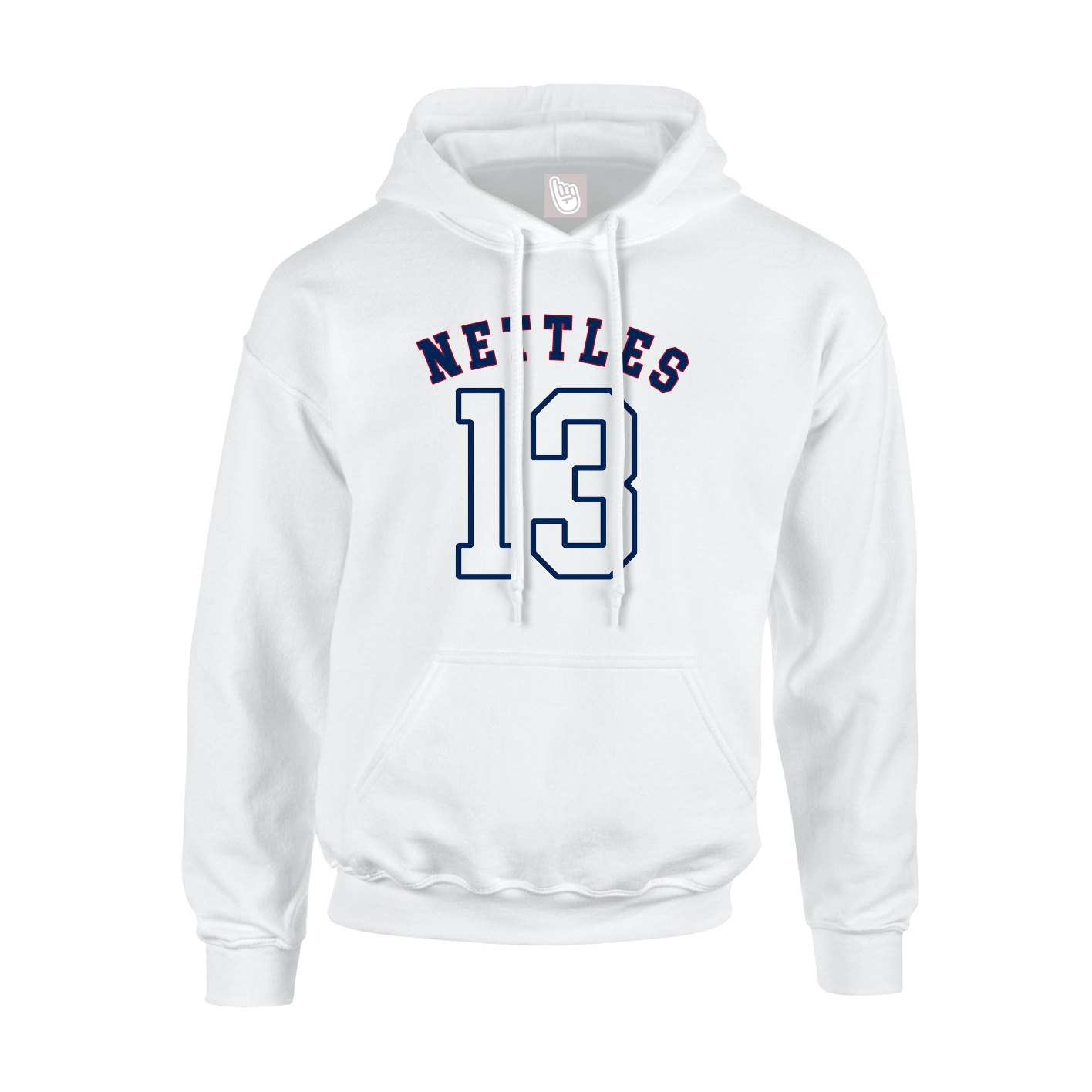 Youth Hoodie — Shirsey Arch in White