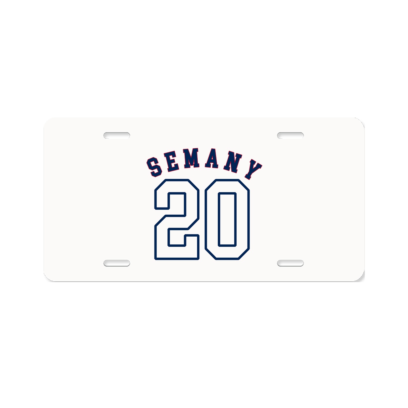 License Plate — Shirsey Arch in Classic