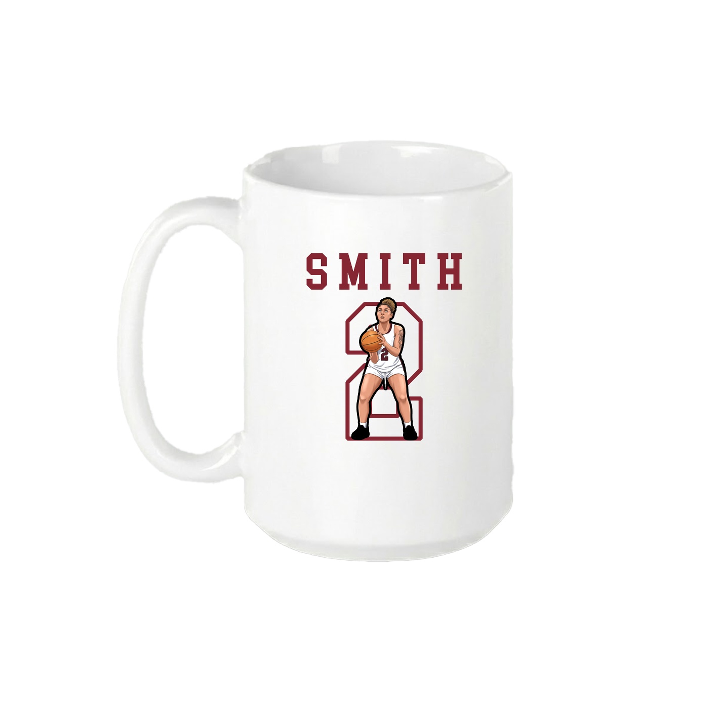 15oz Coffee Mug — Shirsey in White