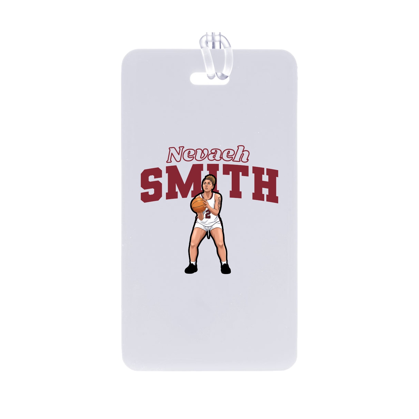 Bag Tag — Name Arch in Classic