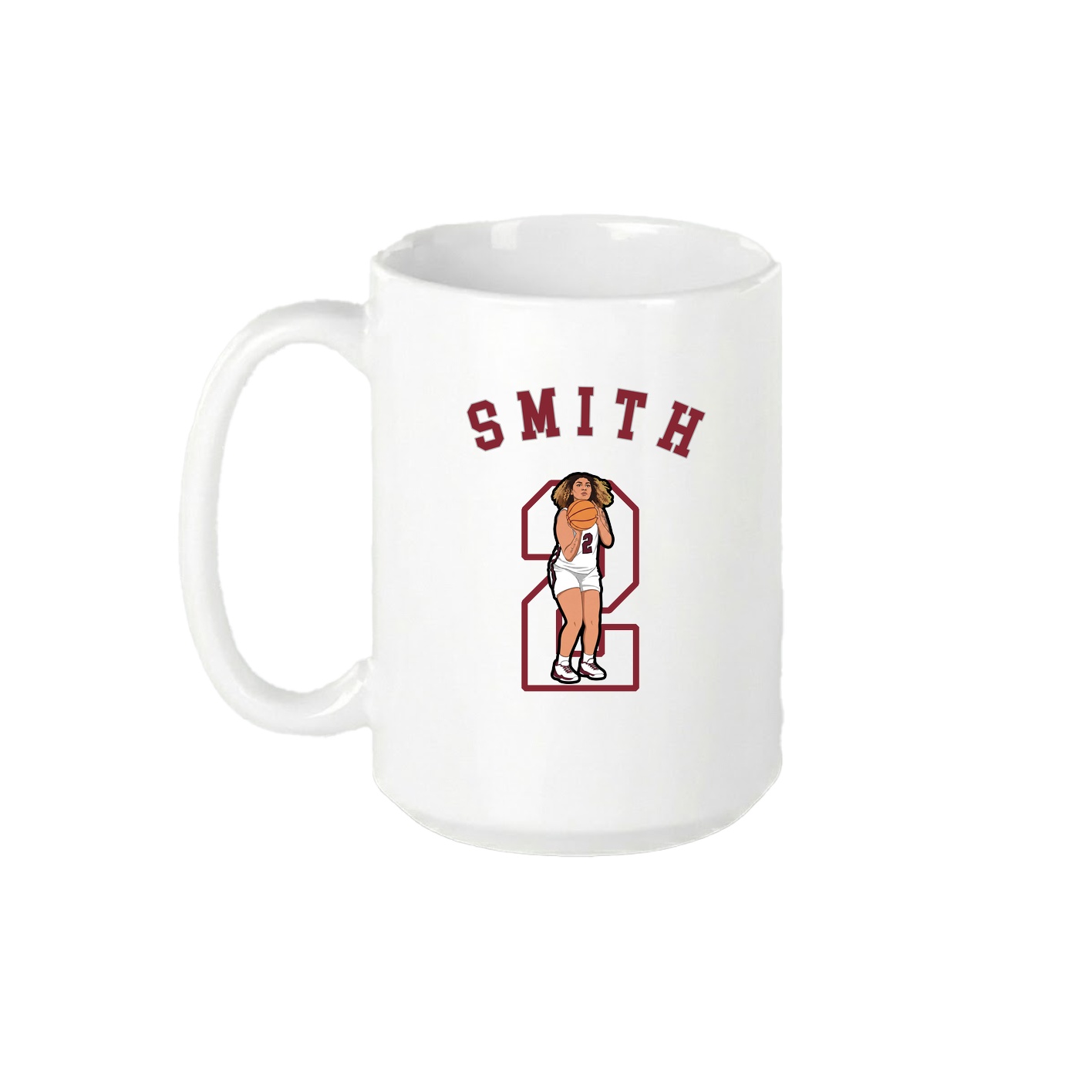 15oz Coffee Mug — Shirsey Arch in White