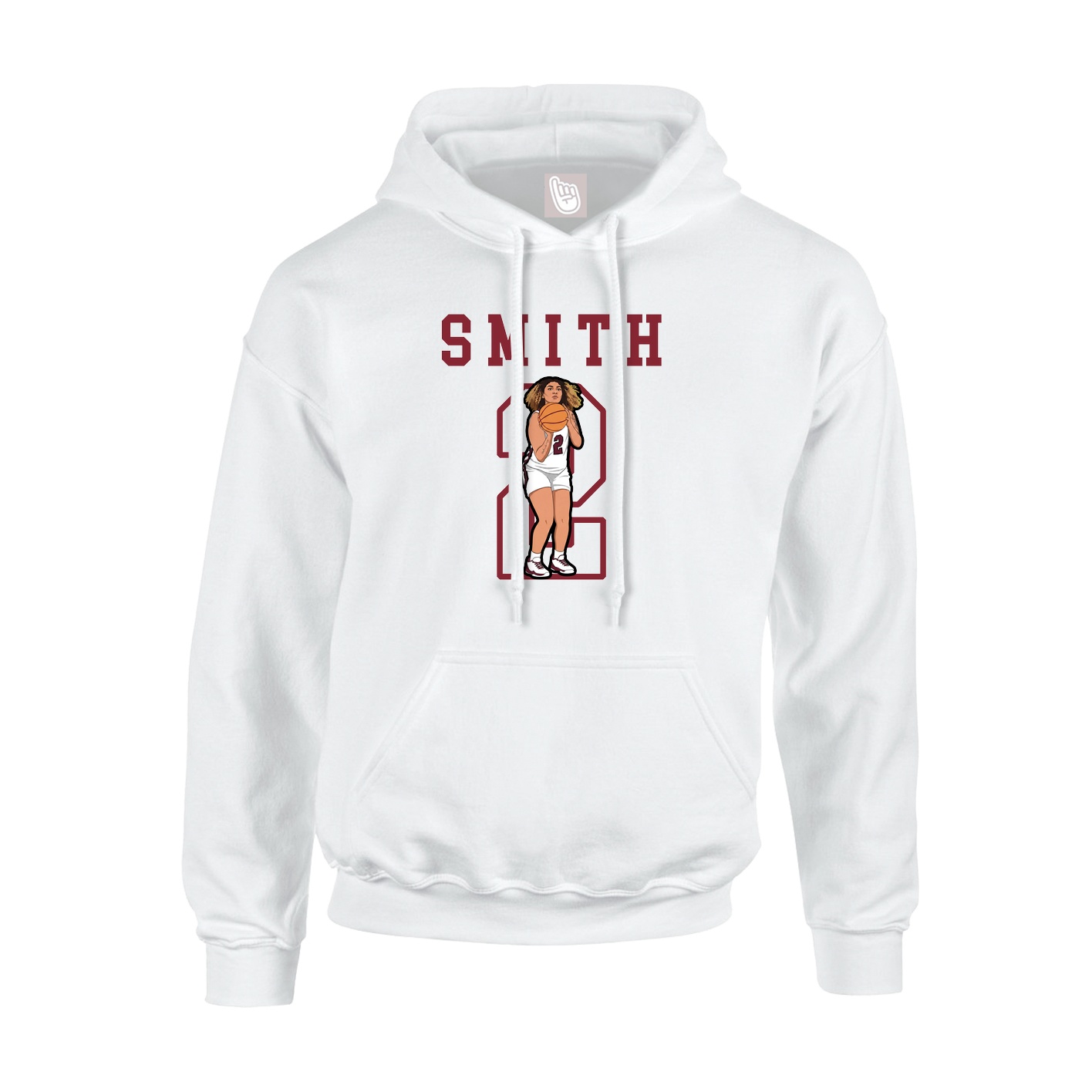 Youth Hoodie — Shirsey in White