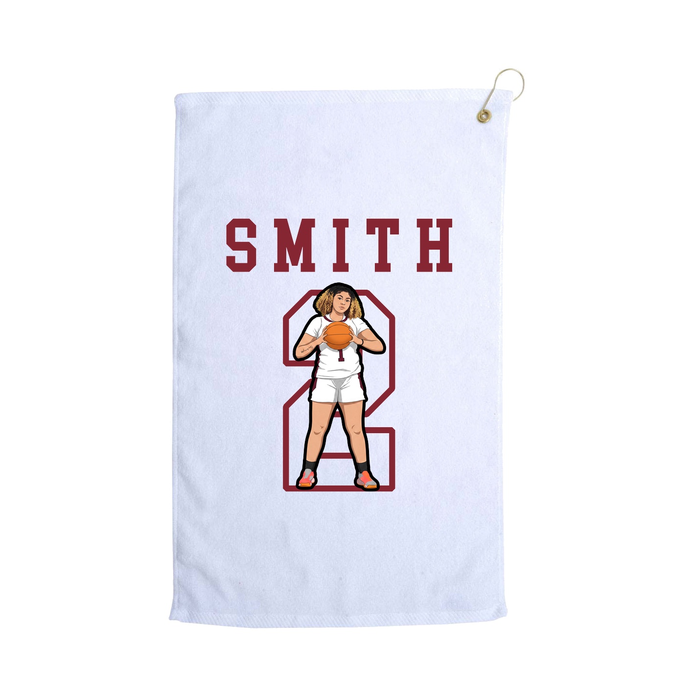 Golf Towel — Shirsey in White