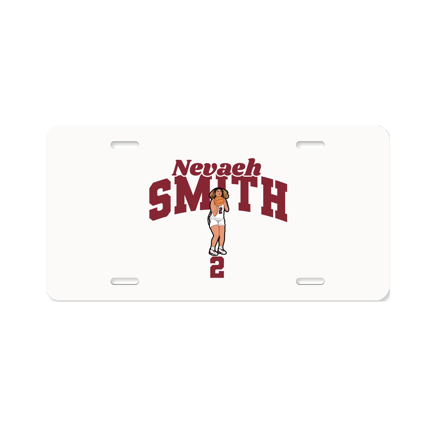 License Plate — Signature Arch in Classic