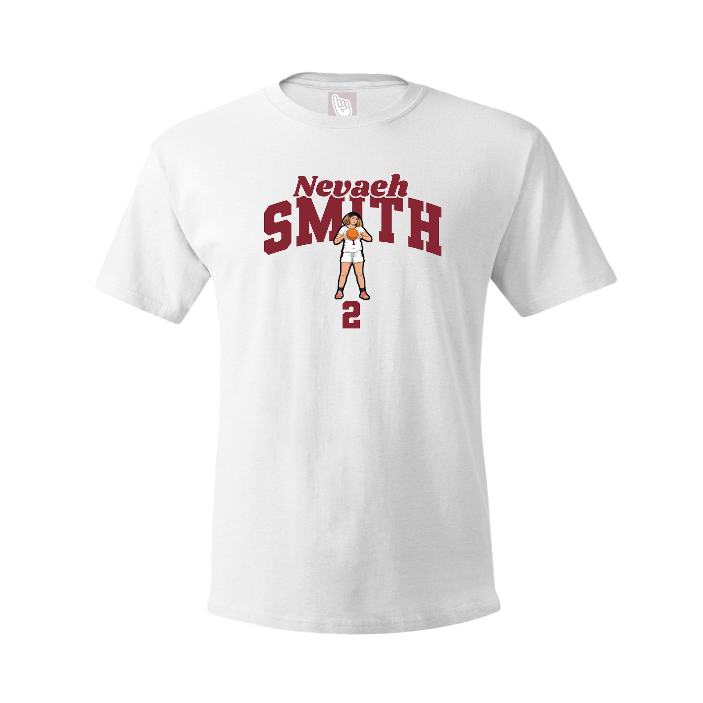 Tee — Signature Arch in White