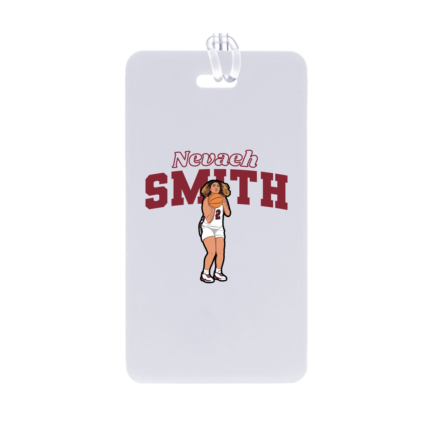 Bag Tag — Name Arch in Classic