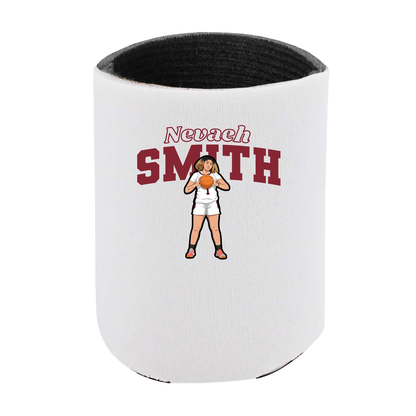 Can Holder — Name Arch in White