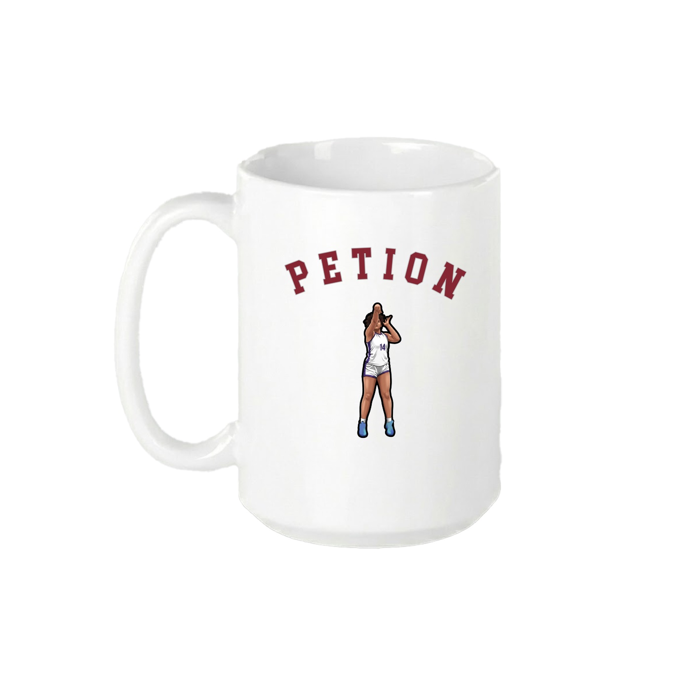 15oz Coffee Mug — Shirsey Arch in White
