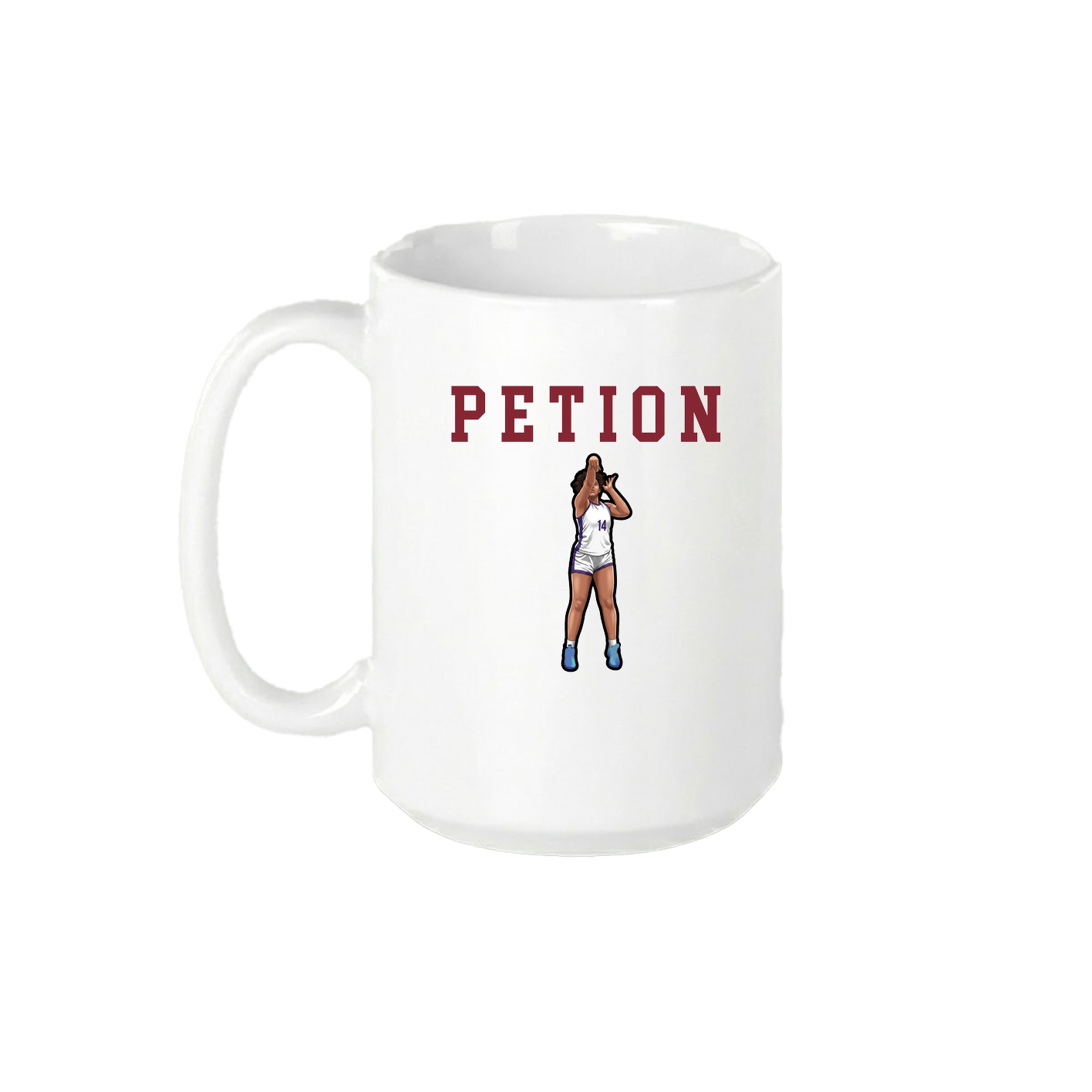 15oz Coffee Mug — Shirsey in White