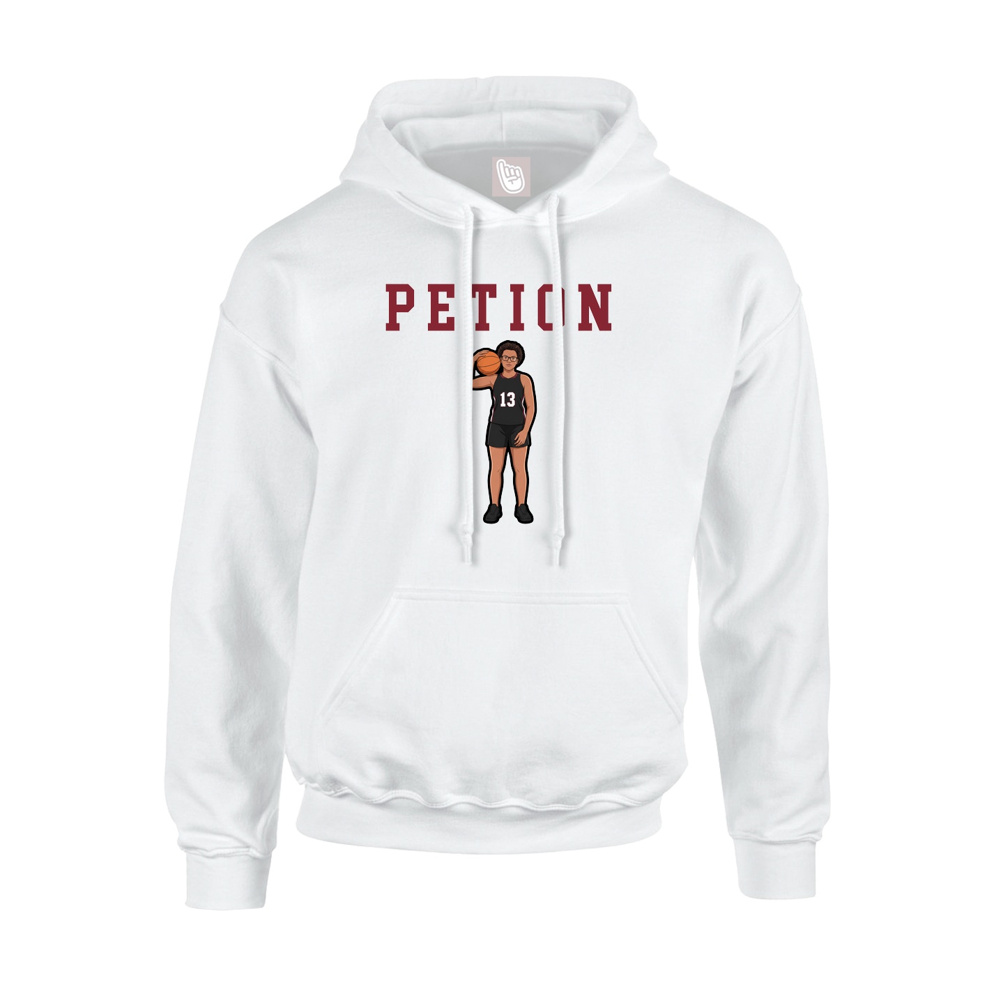 Youth Hoodie — Shirsey in White