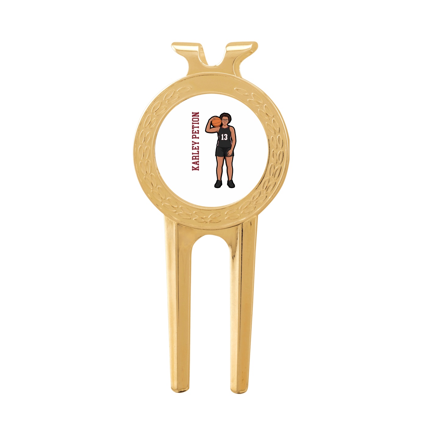 Divot Tool with Ball Marker — Name Vertical in Classic