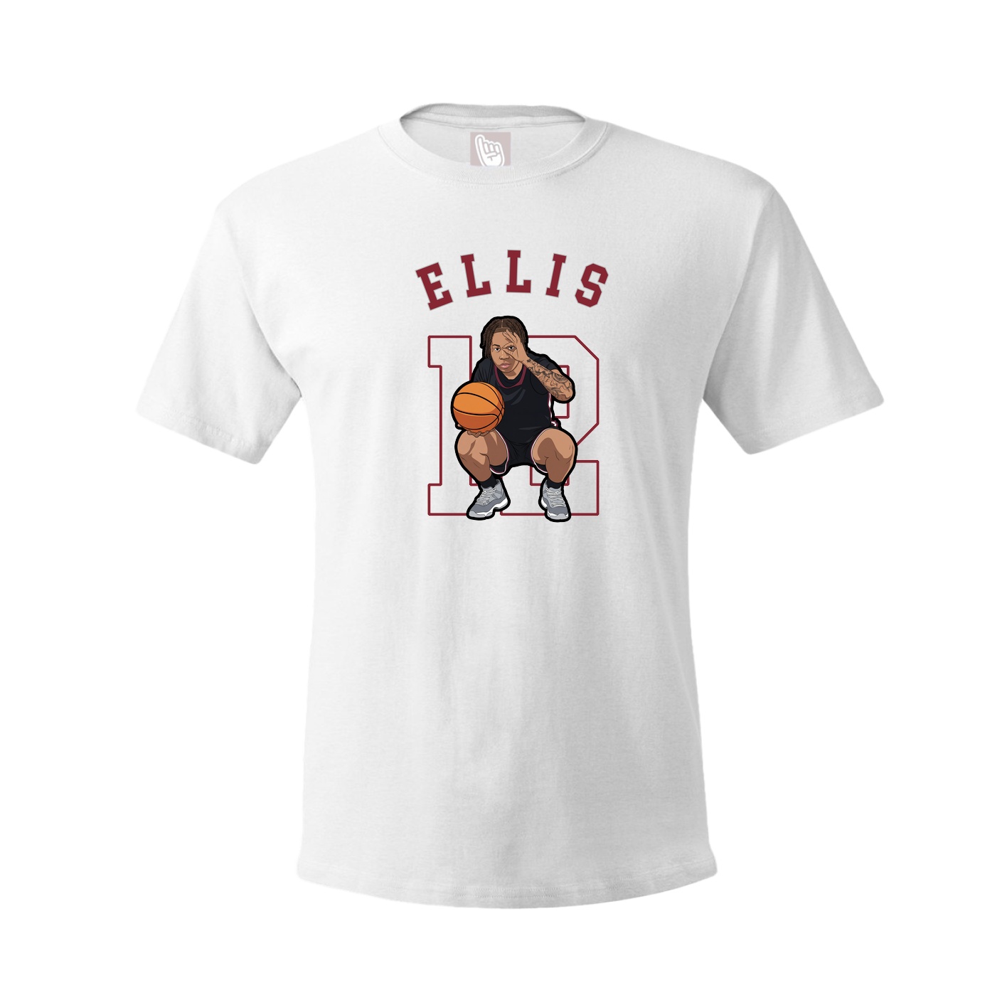 Youth Tee — Shirsey Arch in White