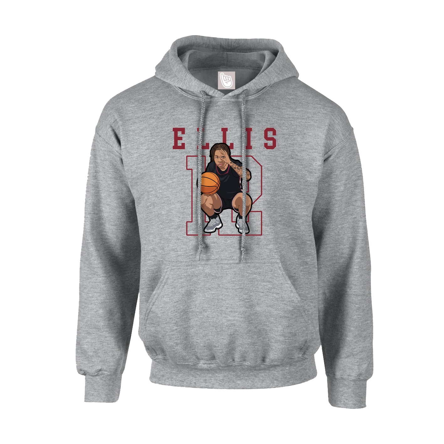 Hoodie — Shirsey in Grey
