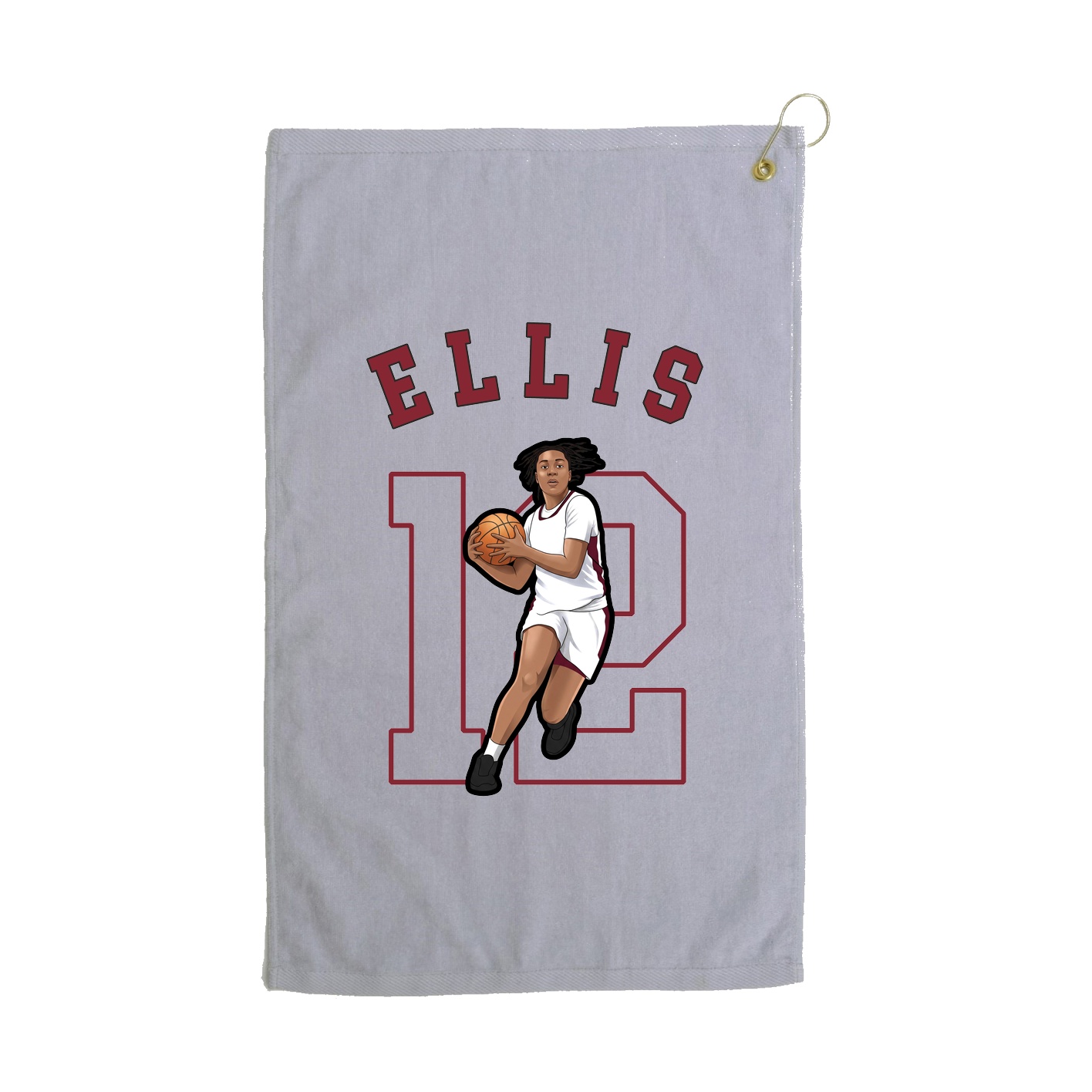 Golf Towel — Shirsey Arch in Grey