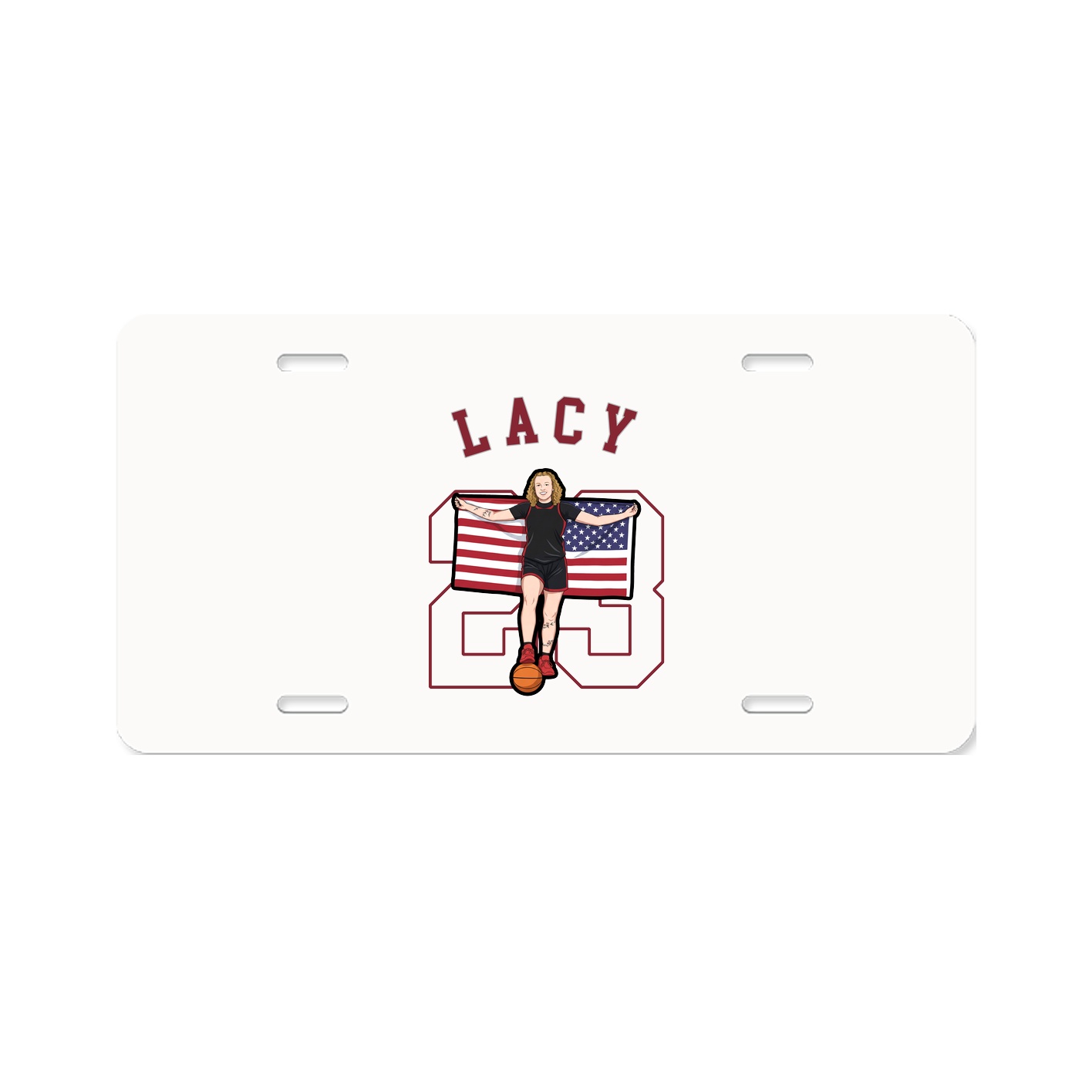 License Plate — Shirsey Arch in Classic