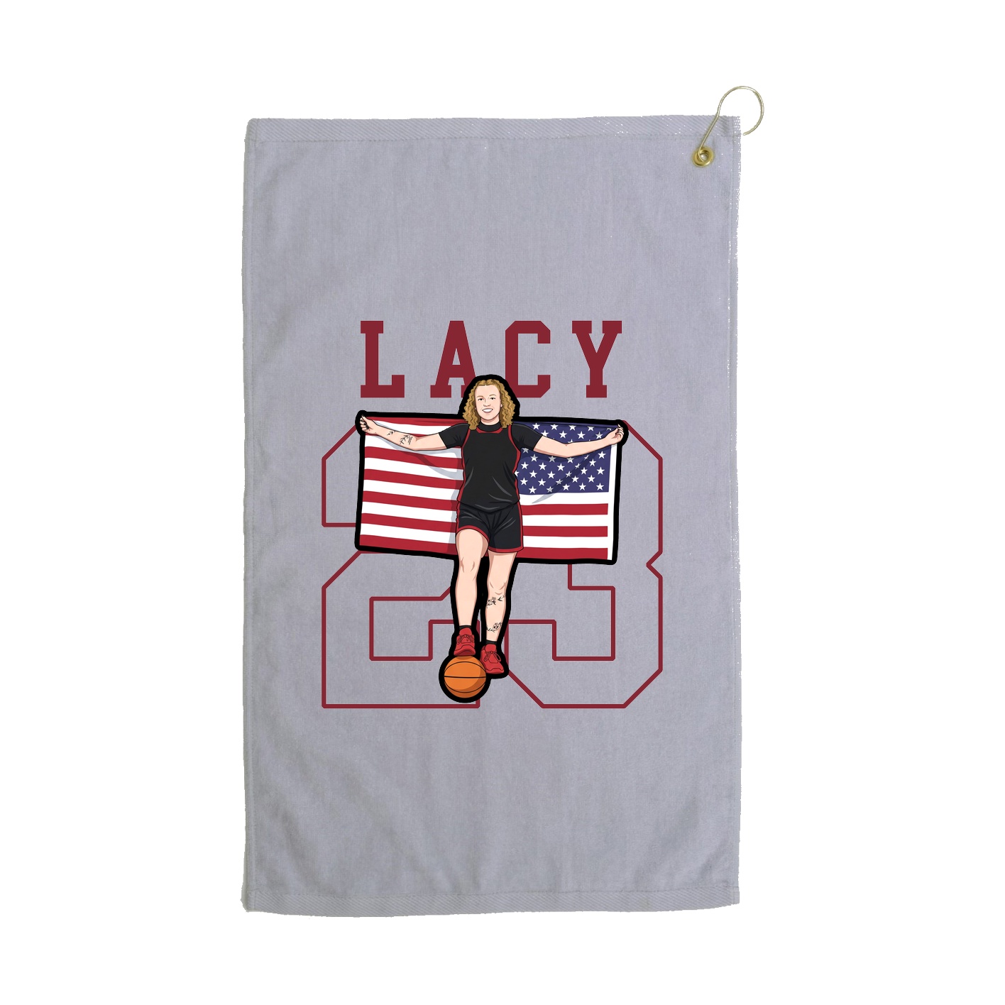 Golf Towel — Shirsey in Grey