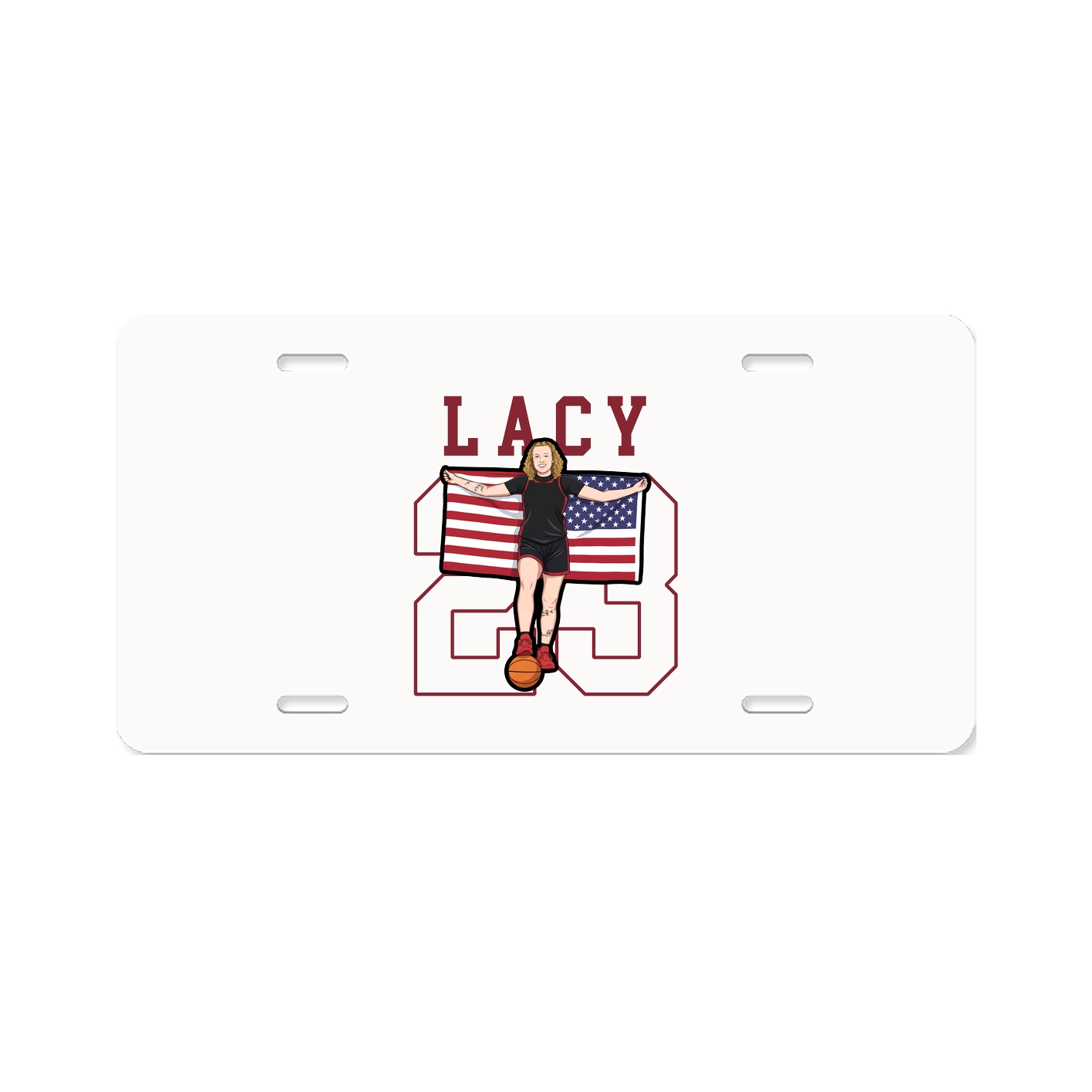 Aluminum License Plate