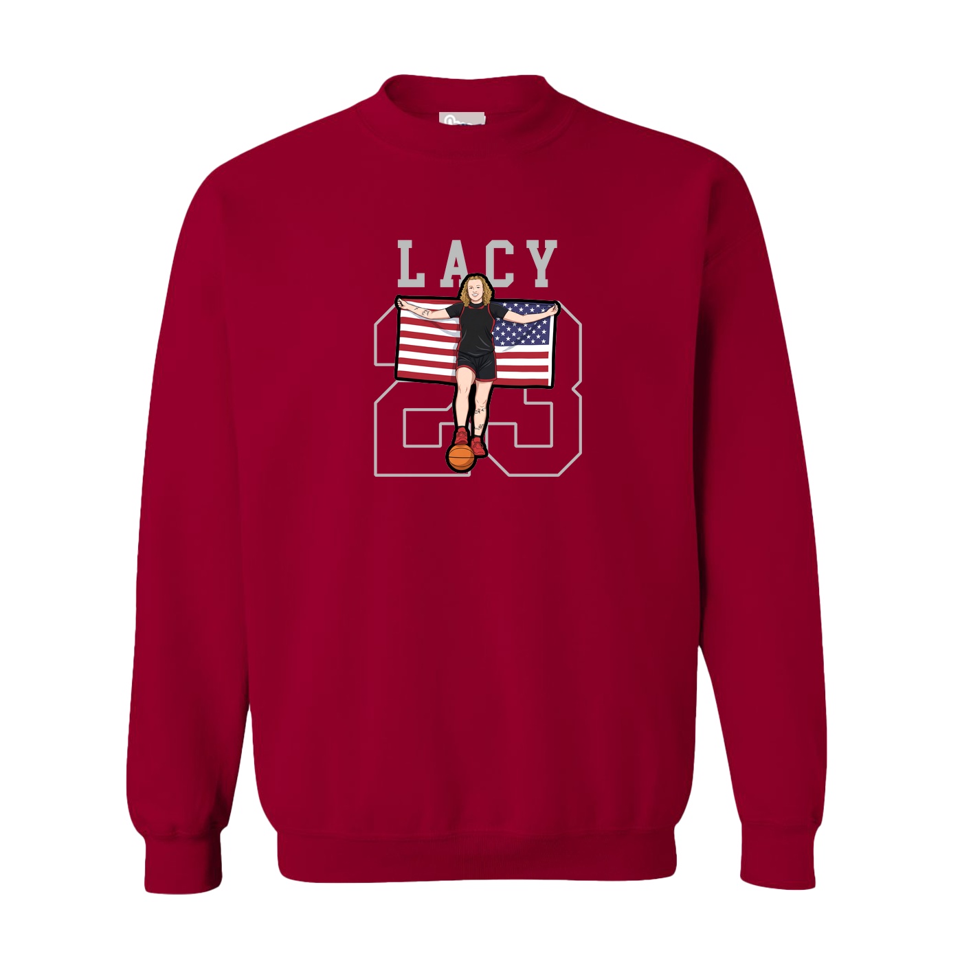 Fleece Crew — Shirsey in Cardinal