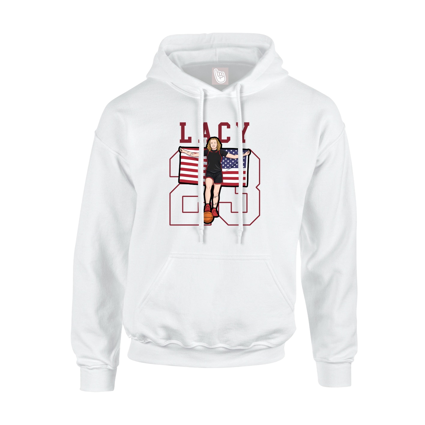 Youth Hoodie — Shirsey in White