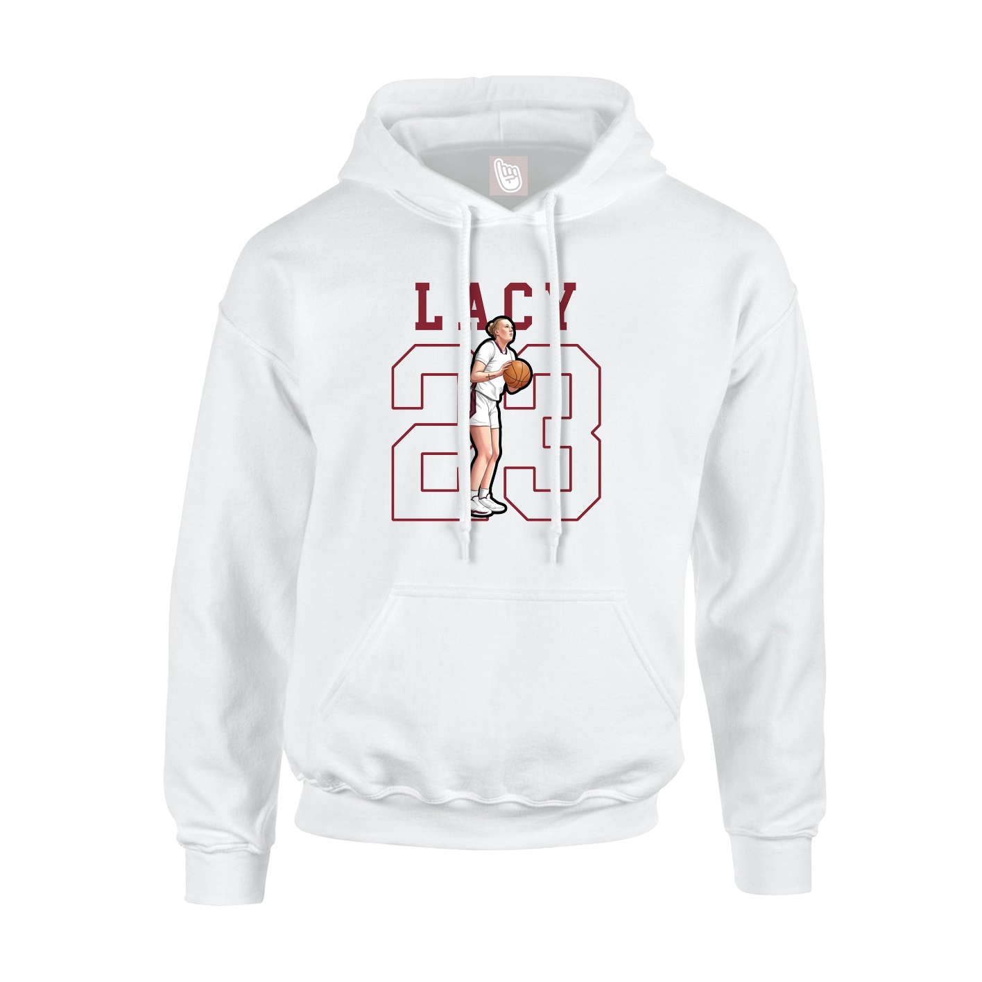 Youth Hoodie — Shirsey in White