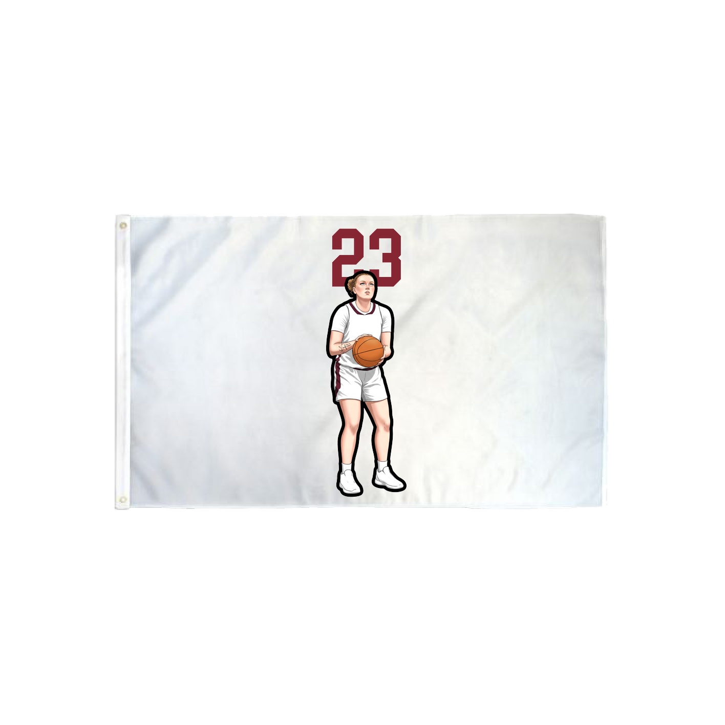 3x5 Flag — Number Top in Classic