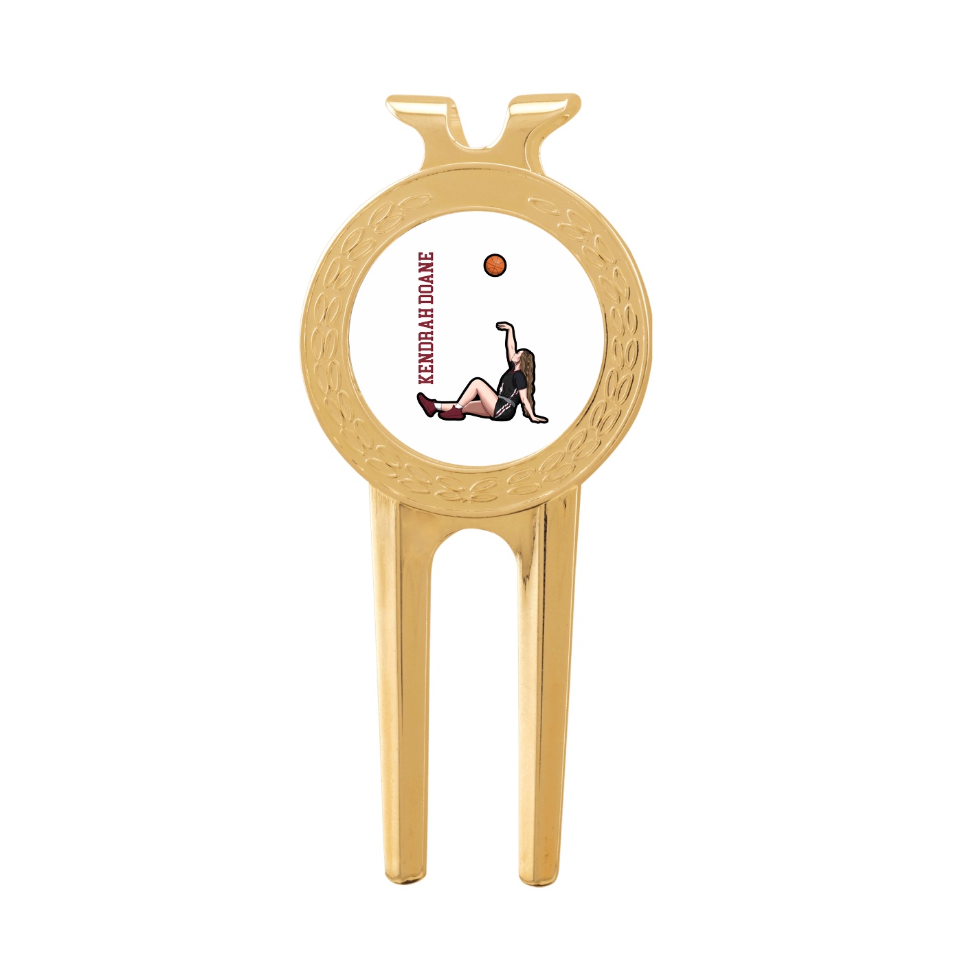 Divot Tool with Ball Marker — Name Vertical in Classic