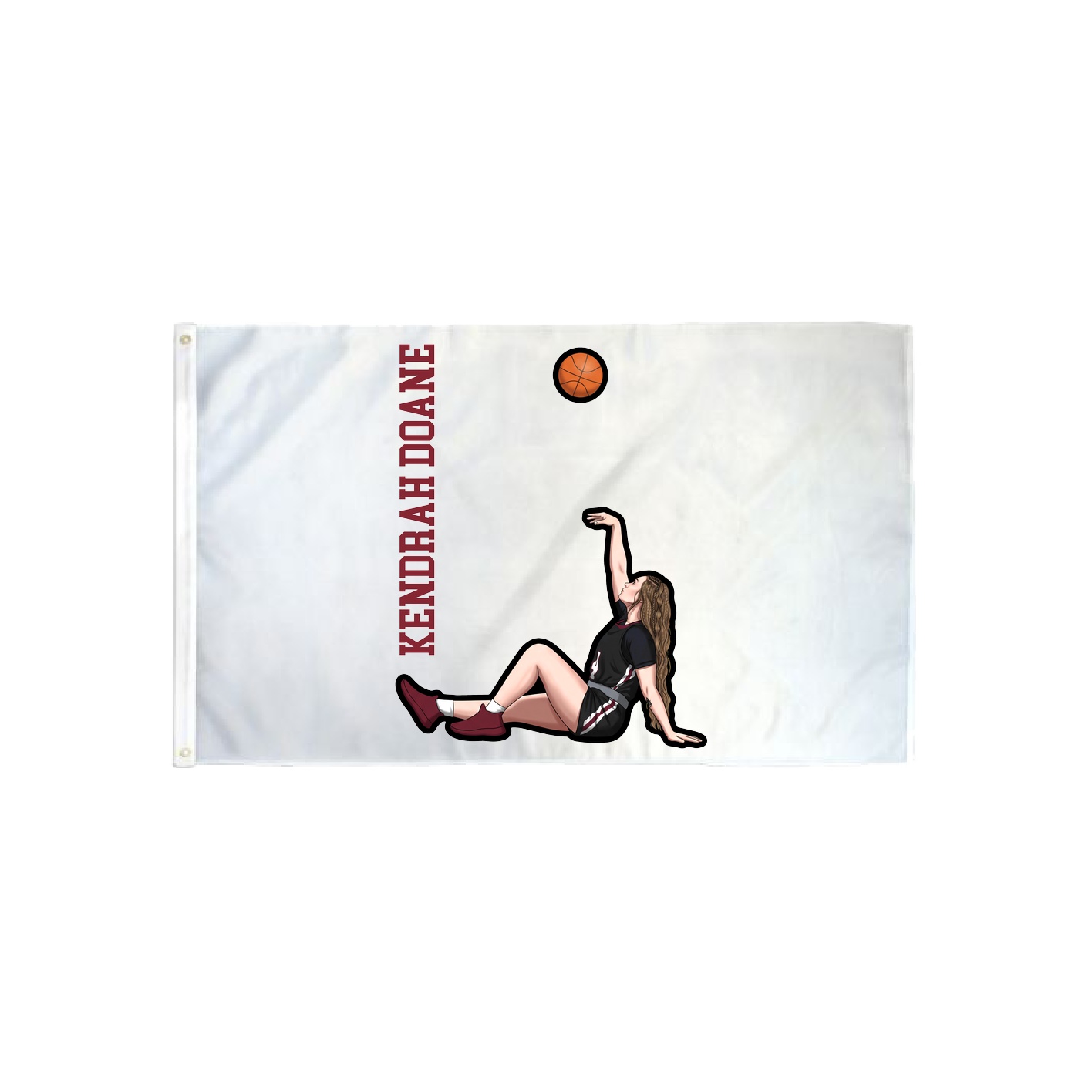 3x5 Flag — Name Vertical in Classic