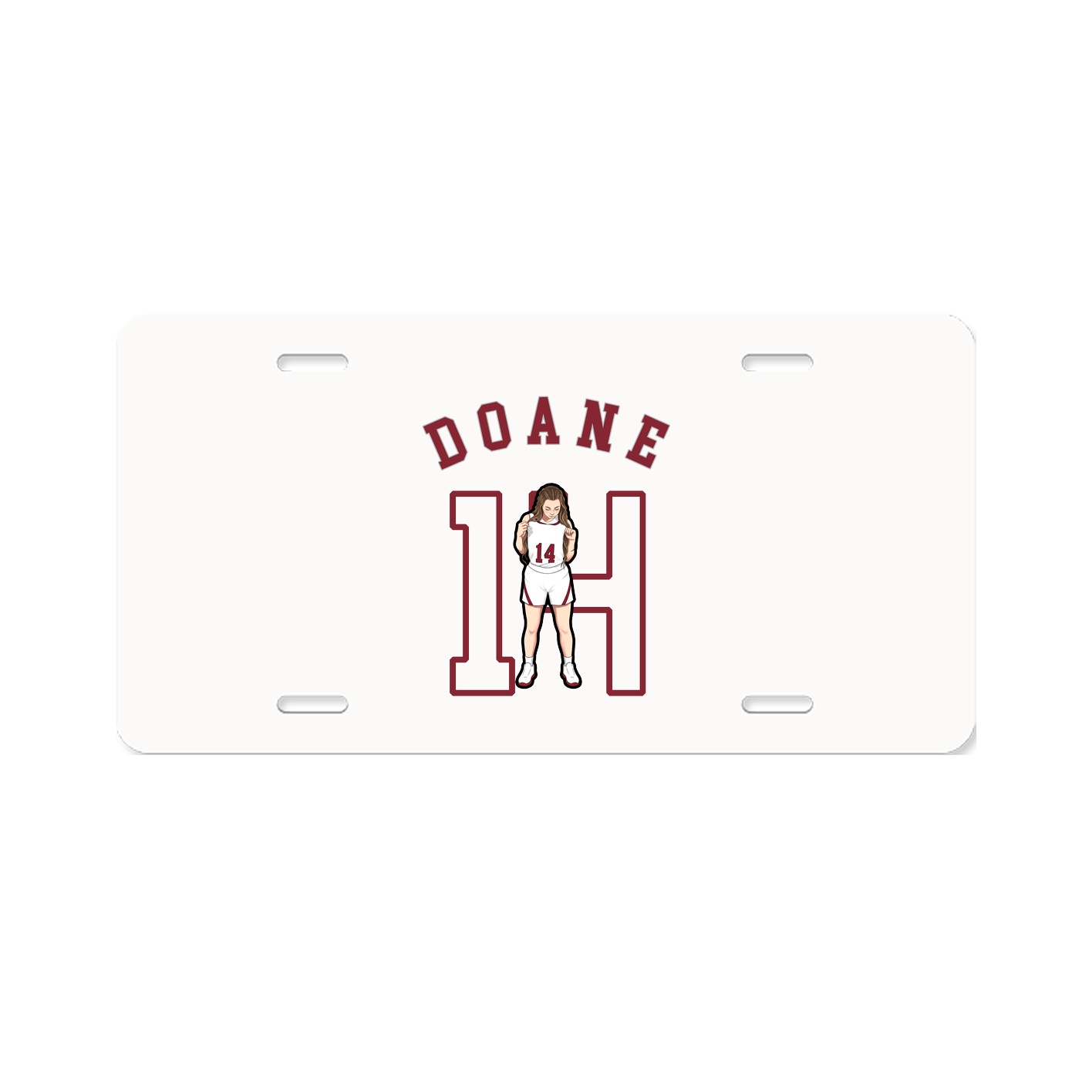 License Plate — Shirsey Arch in Classic
