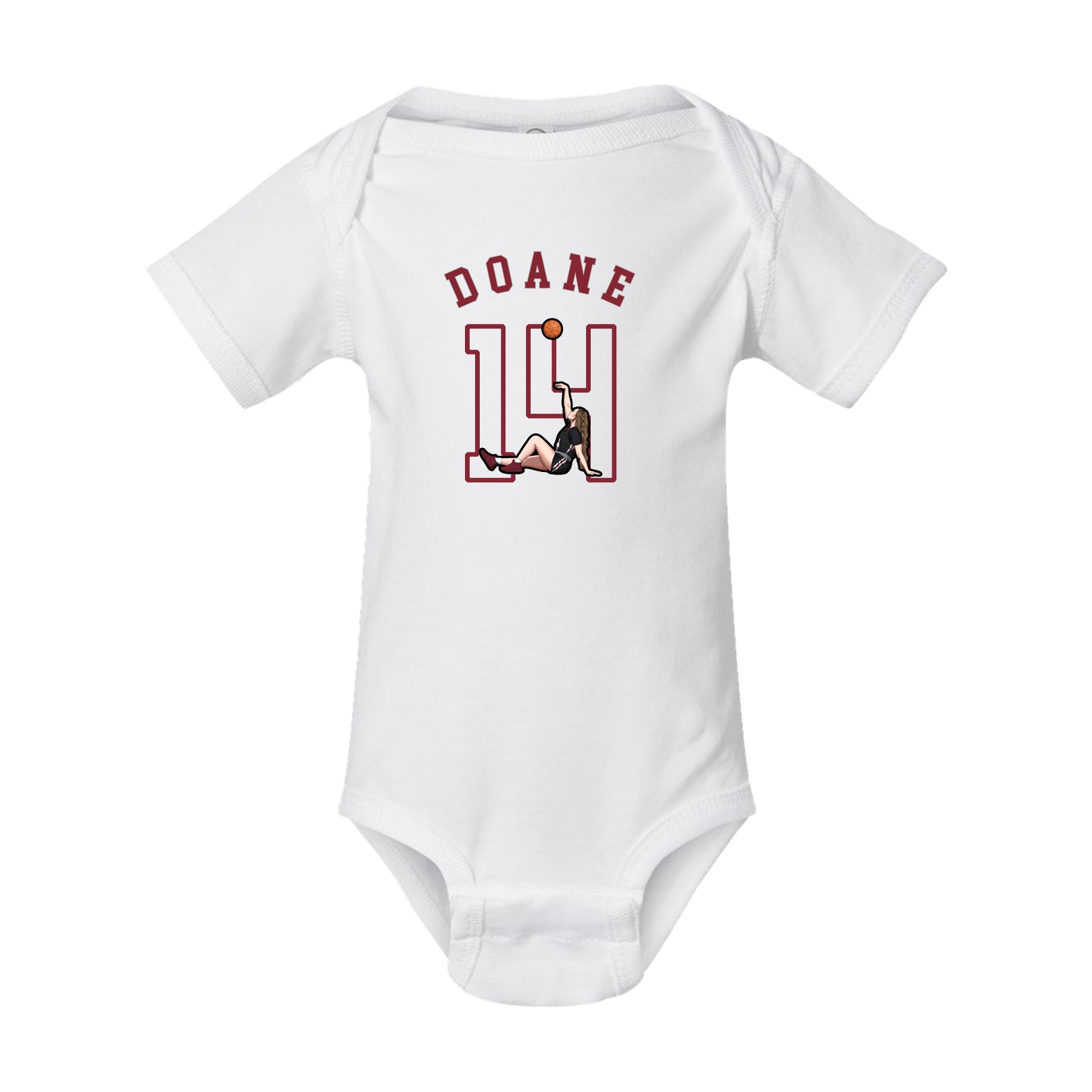 Baby Onesie — Shirsey Arch in White